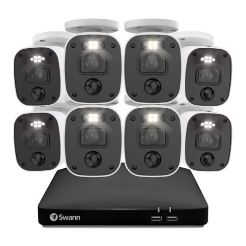 Swann SwannForce 4K Security Camera System, 8x Bullet Analog CCTV