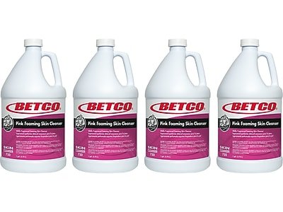 Betco - Foaming Hand Soap, Fresh Scent, 4/Carton(7500400) - Pink