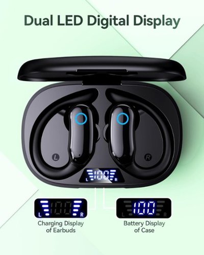 VEAT00L V7 Wireless Earbuds | 96H Playback, IPX7 Waterproof