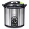 Presto - Precise 02152 17 Qt Electric Pressure Canner, Stainless Steel - Silver-Front_Standard