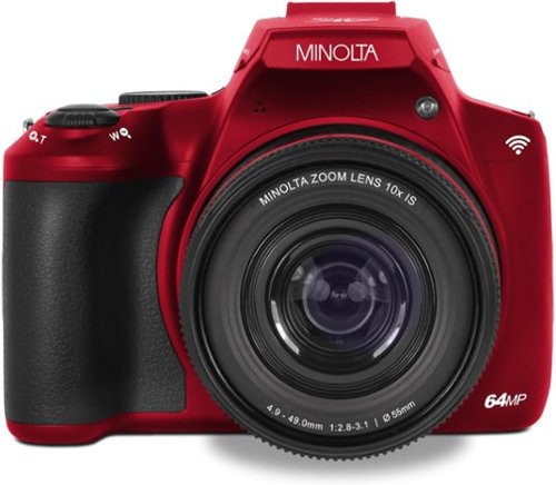 Bundle Minolta 64 Mega Pixels Auto Focus Digital Camera 4K Ultra