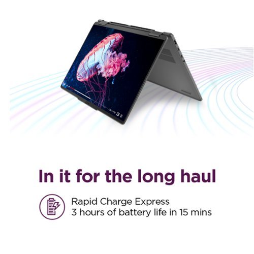 Lenovo Yoga 7 2-in-1 16 2K Touchscreen Laptop - AMD Ryzen 7 8840HS with 16GB Memory - 1TB SSD - Artic Grey SHOP ONLINE