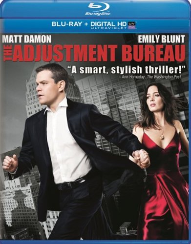  The Adjustment Bureau: With Movie Reward [UltraViolet] [Includes Digital Copy] [Blu-ray] [2011]