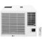 LG - 1,400 Sq. Ft 23,000 BTU 230V Window Mounted Air Conditioner with 11,600 BTU Heater - White-Front_Standard