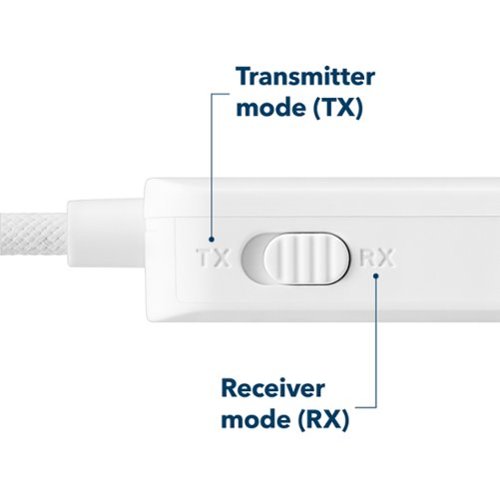 Insignia™ 3.5 mm to Bluetooth Audio Adapter - White WHERE TO BUY