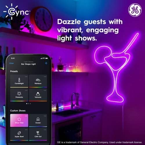 Cync Dynamic Effects LED Neon Shape Rope Light, Color Changing, 10ft - Full Color HOW TO BUY