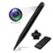 iSpyPens - iSpyPen Pro X 32GB Professional Grade Spy Pen Camera with Plug & Play Adapter and Portable Battery - Jet Black-Front_Standard