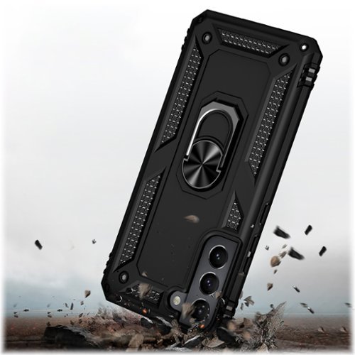 SaharaCase Military Kickstand Series Case for Samsung Galaxy S22 - Black SHOP ONLINE