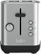 bella PRO - 2-Slice Toaster with Extra Wide Slots - Stainless Steel-Front_Standard