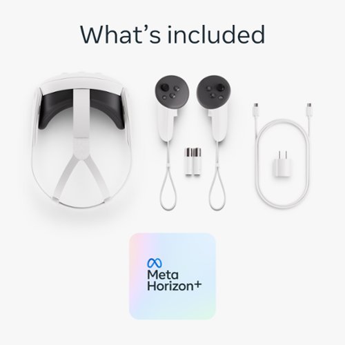 Meta  Quest 3S 128GB — Dive into Mixed Reality — Get a 3-Month Trial of Meta Horizon+ Included - White BUY ONLINE