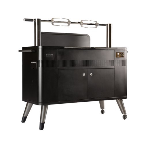 Everdure by Heston Blumenthal - HUB II Charcoal Grill - Black-Angle_Standard 