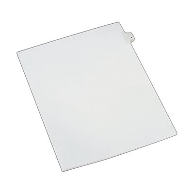 Avery - Legal Pre-Printed Paper Dividers, Side Tab #4, Allstate Style, Letter Size, 25/Pack - White - image 2