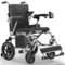 KERDOM - Foldable Motorized Electric Wheelchair 38lbs Lightweight Aluminum Frame, Rechargeable Lithium Battery, 25 Miles Range - Silver-Front_Standard