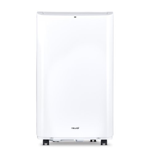 NewAir - 500 Sq. Ft. Portable Air Conditioner, 13,500 BTUs (10,000 BTU, DOE), Easy Setup Window Venting Kit and Remote Control - White-Angle_Standard 