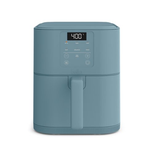 Bella - Fits-anywhere Kitchenware: 6-qt. Slim Air Fryer - Surf