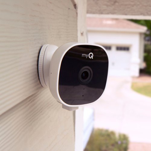Chamberlain myQ Smart Outdoor Home Security Camera - White WORLDWIDE DELIVERY