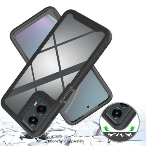 SaharaCase Raider Series GRIP Case for Motorola G 5G (2024) - Black BUY ONLINE