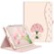 Kitcheniva - Protective Stand Case For iPad 9th 8th 7th Generation 10.2 Inch With Pocket Holder - Coquette Tulips-Front_Standard