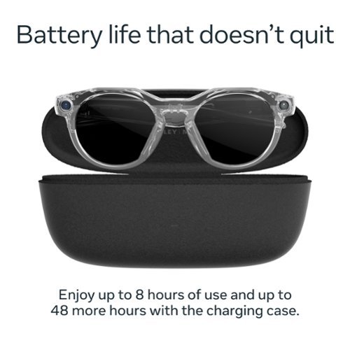 Oakley Meta HSTN glasses - with Meta AI, Audio, Photo, Video Compatibility - to Grey Transitions Lenses - Clear WORLDWIDE DELIVERY