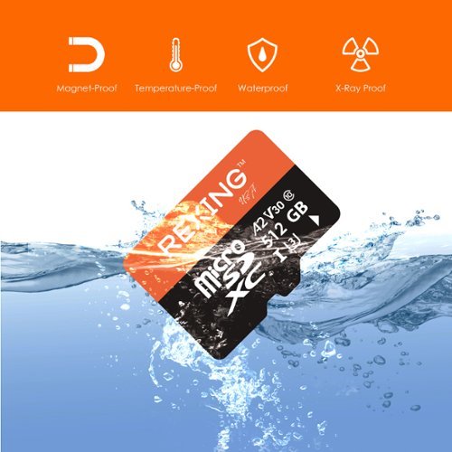 Rexing 512GB MicroSDXC UHS-3 Full HD Video High Speed Transfer Monitoring SD Memory Card with Adapter WHERE TO BUY