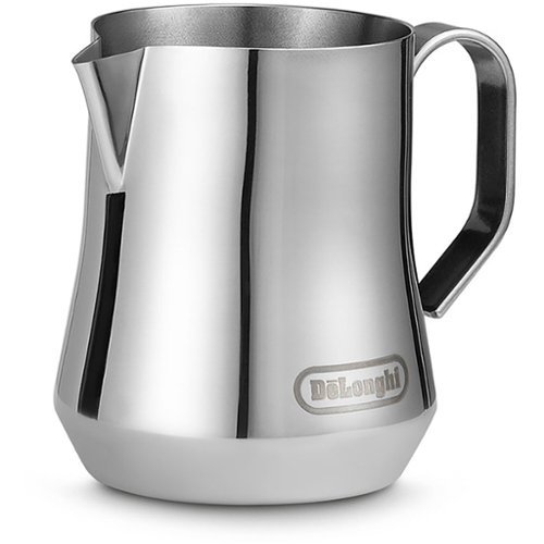De'Longhi - Milk Frothing Jug - Silver-Front_Standard 