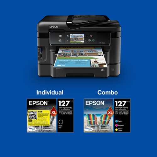 Epson 127 XL High Yield Ink Cartridge Black T127120-S - Best Buy