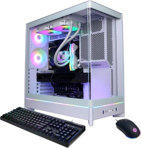 CyberPowerPC - Gamer Supreme Gaming Desktop - Intel Core i7-14700F - 32GB Memory - NVIDIA GeForce RTX 5070 Ti 16GB - 2TB PCIe 4.0 SSD - White