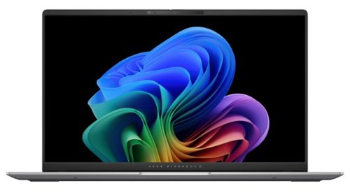ASUS - Vivobook S 15 15.6" 3K OLED Laptop - Copilot+ PC - Snapdragon X Elite - 16GB Memory - 1TB SSD - Cool Silver