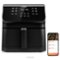 Cosori - Pro XLS II Smart 5.8-Quart Air Fryer with Pizza Pan - Black-Front_Standard