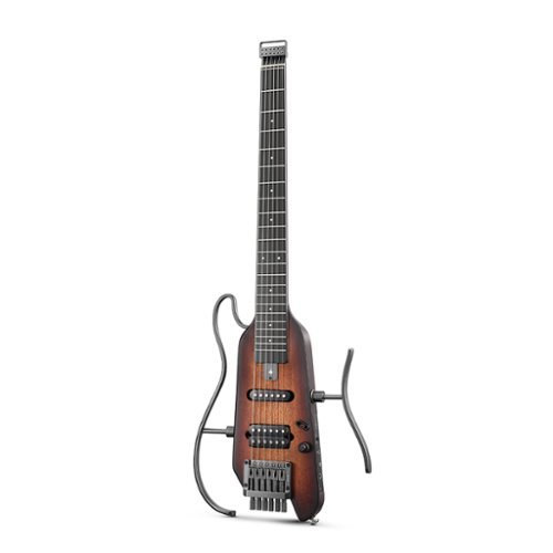 Donner music - Donner HUSH™ X Electric Guitar Kit for Travel - Sunburst-Front_Standard 