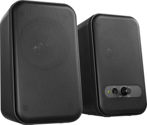 Insignia™ 2.0 Computer Speakers (2-Piece) - Black BUY ONLINE