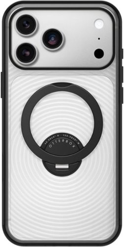 OtterBox - Symmetry Series Stand Hard Shell for Apple iPhone 18 Pro Max and Apple iPhone 17 Pro Max - Umbra Black