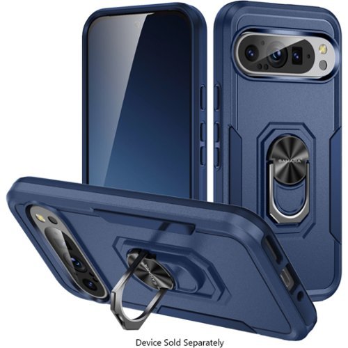 SaharaCase Raider Series Heavy-Duty Case for Google Pixel 9 and 9 Pro - Desert Blue WORLDWIDE DELIVERY
