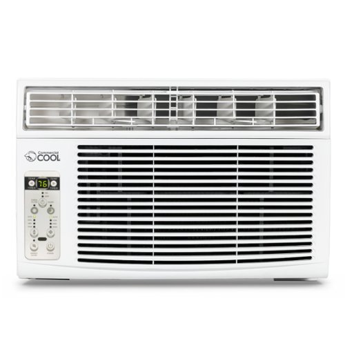 Commercial Cool - 14,300 BTU Window Air Conditioner - White-Front_Standard 