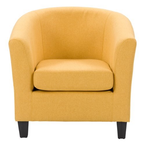 CorLiving - Elwood Tub Chair - Yellow
