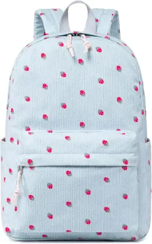 Corduroy Blue Strawberry