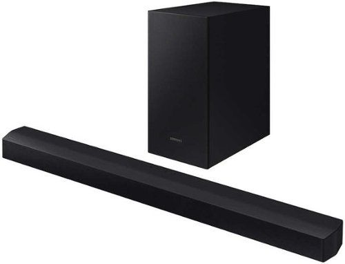 Samsung - HW-C43C 2.1 Channel Soundbar and Subwoofer with DTS Virtual:X (2023) - Titan Black-Front_Standard 