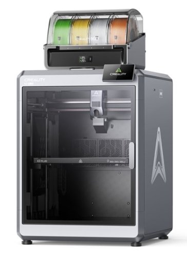 Creality - K2 Plus Printer and CFS Bundle - Space Gray-Front_Standard 