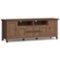 Simpli Home - Amherst 72 inch Wide Solid Wood Transitional TV Stand - Rustic Natural Aged Brown-Front_Standard