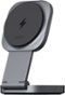 Aukey - 2-in-1 MagSafe Qi2 Wireless Charging Stand - Gray-Front_Standard
