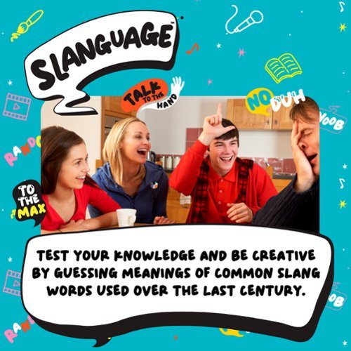 FoxMind Games FoxMind: Slanguage - Word Card Game, Ages 10+, 3-8 Players, 30 Min GLOBAL SHIPPING