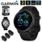 Garmin - VIVOACTIVE 6 Health & Fitness GPS Smartwatch + 2-Year Extended Warranty Accessory Bundle - Slate - (2025)-Front_Standard