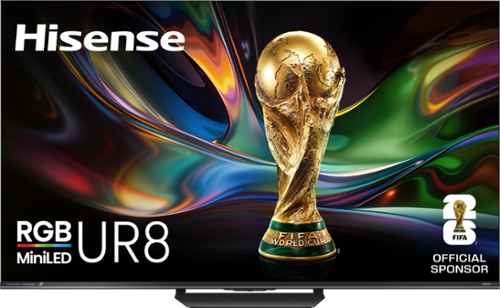 Hisense - 55" Class UR8 RGB MiniLED Series UHD 4K HDR Smart Google TV (2026)