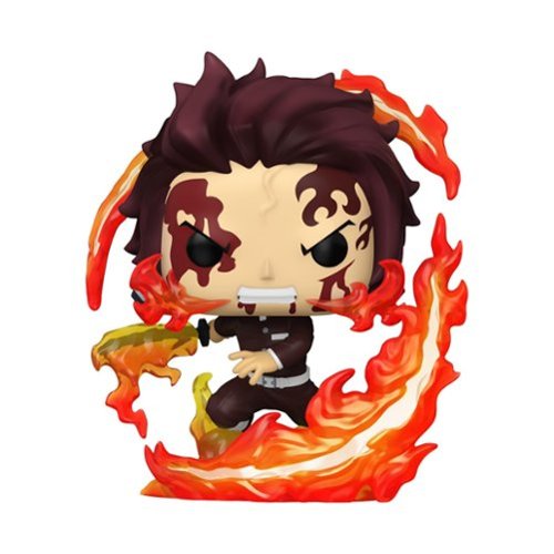 tanjirou _ Funko Pop! Demon Slayer: Tanjiro Kamado Plus Multicolor FU86508
