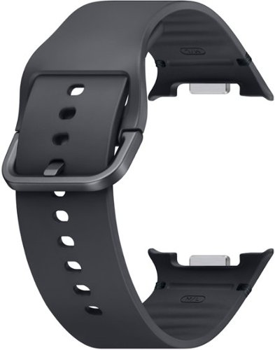 Samsung - Sport Band for Galaxy Watch8 and Galaxy Watch8 Classic M/L - Graphite