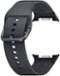 Samsung - Sport Band for Galaxy Watch8 and Galaxy Watch8 Classic M/L - Graphite-Front_Standard