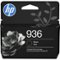 HP - 936 Standard Capacity Ink Cartridge - Black-Front_Standard