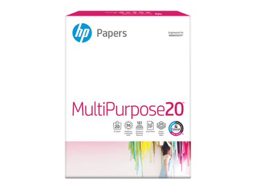 HP - Multipurpose Paper | 500 Sheets | Letter | 8.5 x 11 in | HPM1120R - White-Front_Standard 