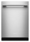 KitchenAid - 24" Top Control Built-In Dishwasher with 360 Max Jets Third Rack and ProDry System, 44 dBA - Stainless Steel-Front_Standard