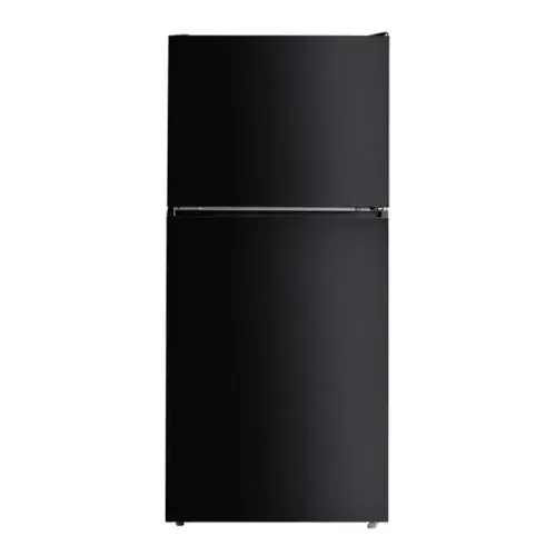 Front. Verona - Verona 33 inch Top Freezer Refrigerator with 24 cu. ft. Total Capacity in Black - Black.